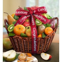 Congratulations Fruit Gift Basket