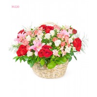 Shining Basket of Flowers