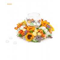 Classical Round Sunflower Bouquet