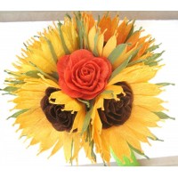 Wedding Sunflower bouqet