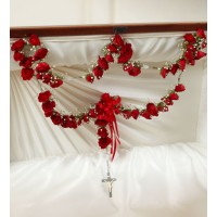 Large Rosary Red Roses