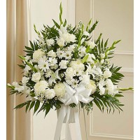 Heartfelt Sympathy White