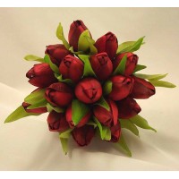 Red Tulips Bride
